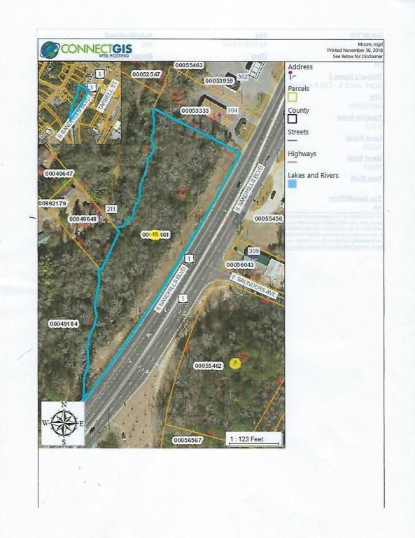 Aberdeen, Moore County, NC Commercial Property, Homesites for sale