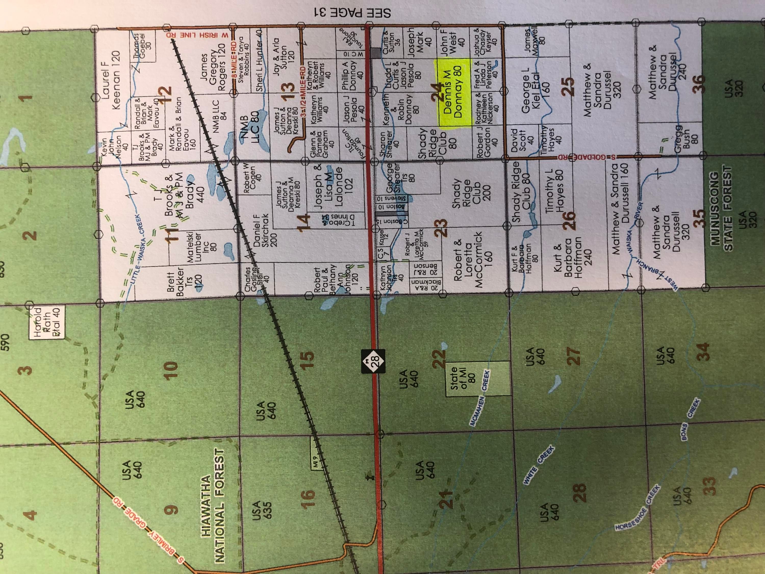 Brimley, Chippewa County, MI Undeveloped Land for sale Property ID