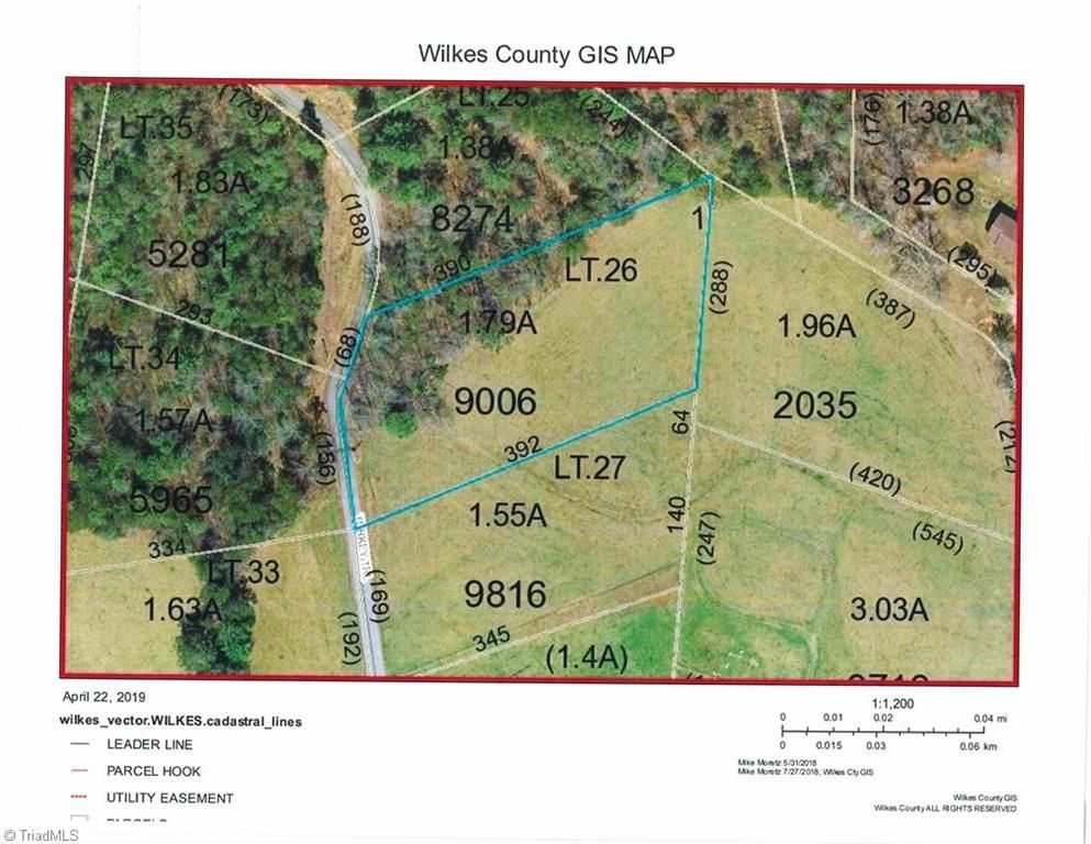 Mcgrady, Wilkes County, NC Undeveloped Land, Homesites for sale