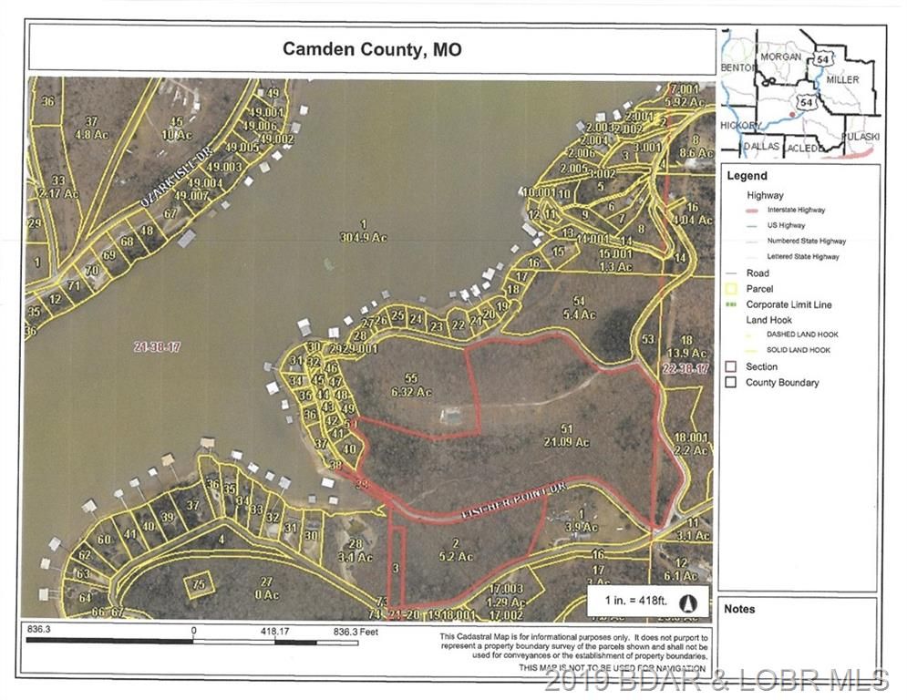 Camdenton, Camden County, MO Undeveloped Land for sale Property ID