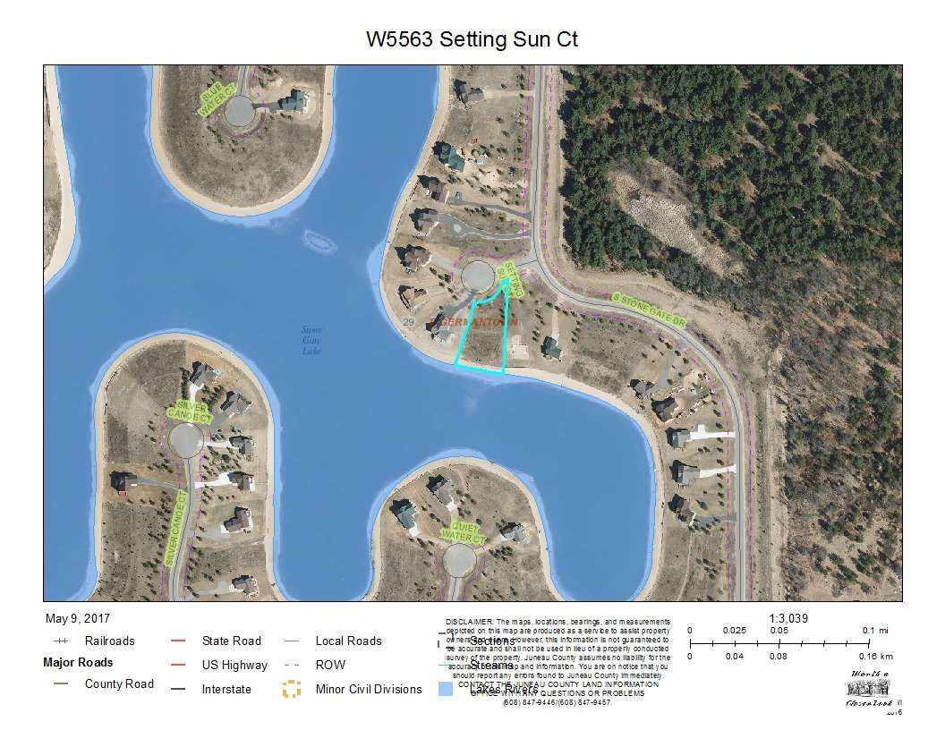 New Lisbon, Juneau County, WI Undeveloped Land, Lakefront Property, Waterfront Property