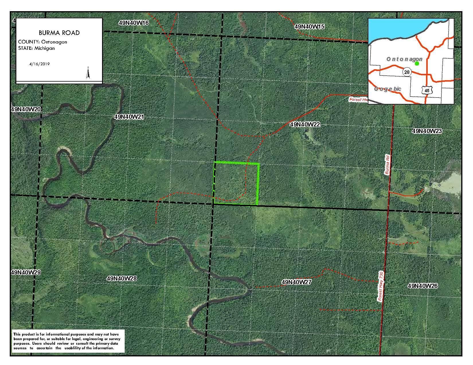 Rockland, Ontonagon County, MI Timberland Property for sale Property ID