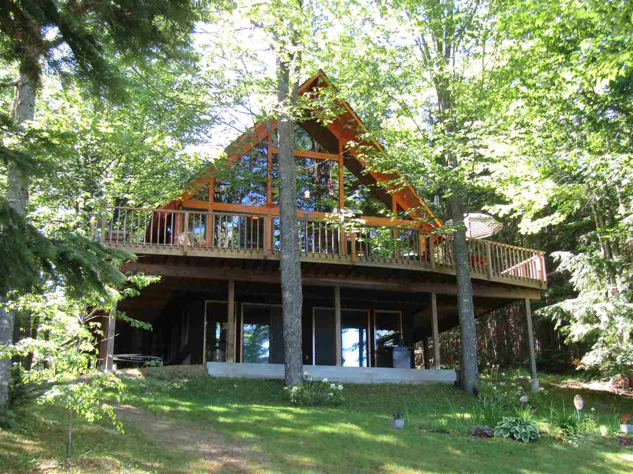 Errol, Coos County, NH Lakefront Property, Waterfront Property, House