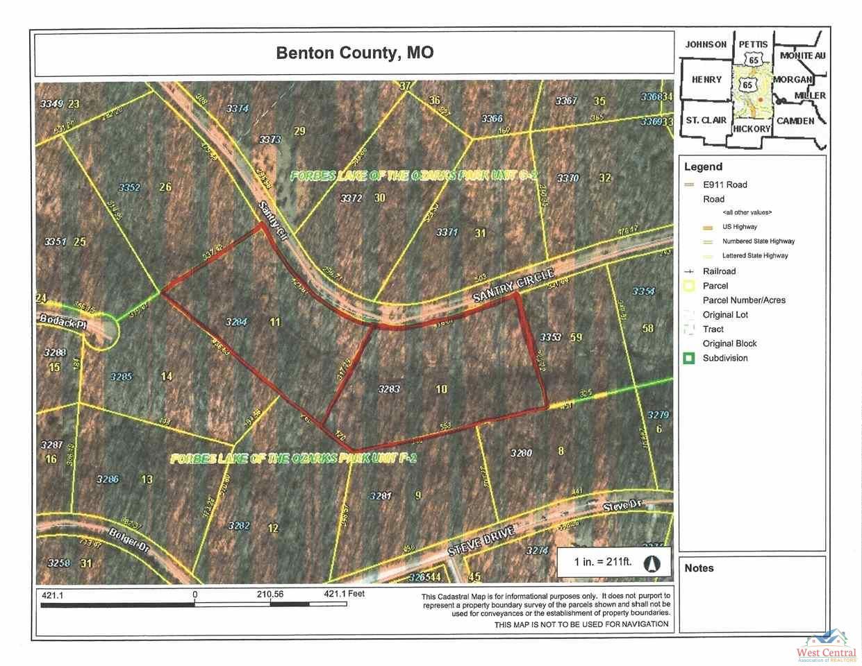 Edwards, Benton County, MO Undeveloped Land for sale Property ID