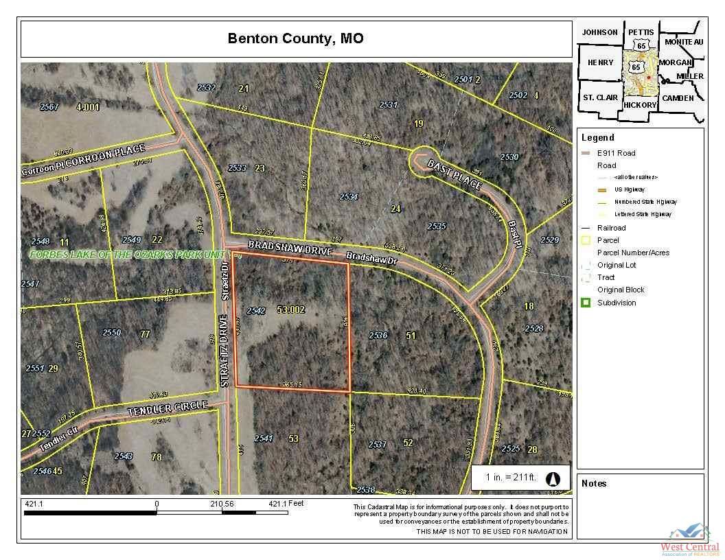 Edwards, Benton County, MO Undeveloped Land, Homesites for sale