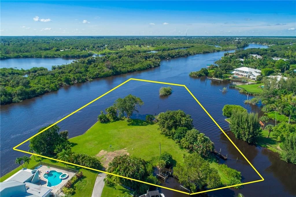 Palm City, Martin County, FL Undeveloped Land, Lakefront Property