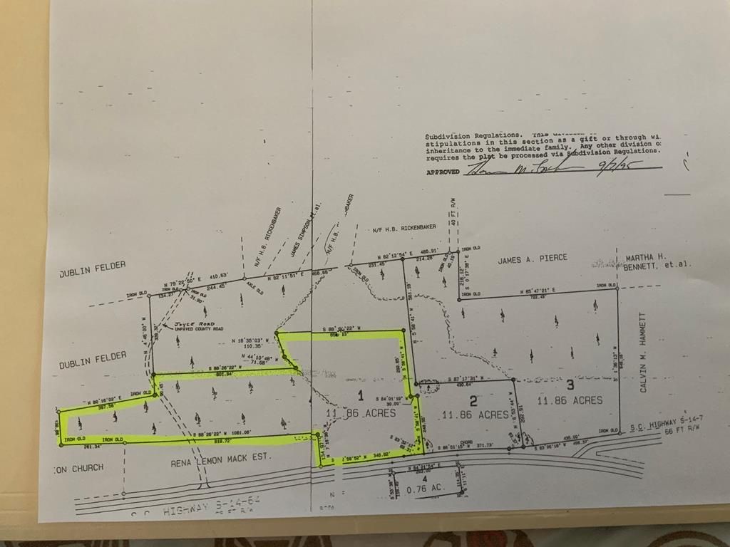 Summerton, Clarendon County, SC Undeveloped Land for sale Property ID
