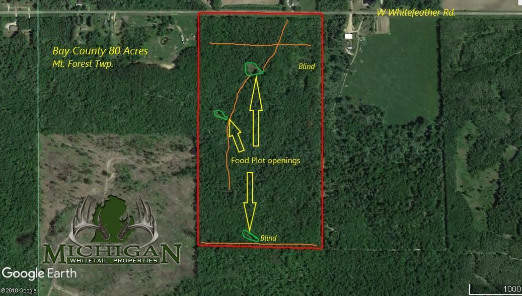 Bentley, Bay County, MI Recreational Property, Hunting Property for
