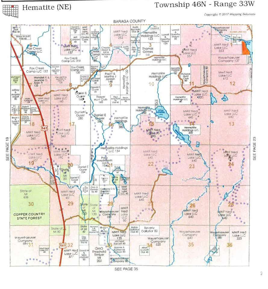 Amasa, Iron County, MI Undeveloped Land for sale Property ID 336212145