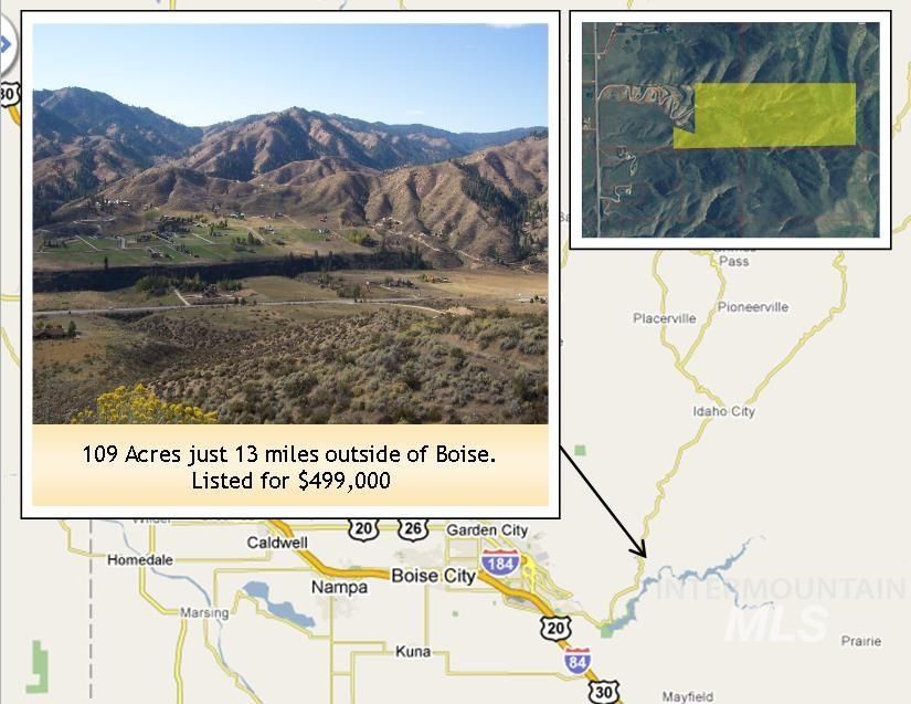 Boise, Boise County, ID Farms and Ranches for sale Property ID