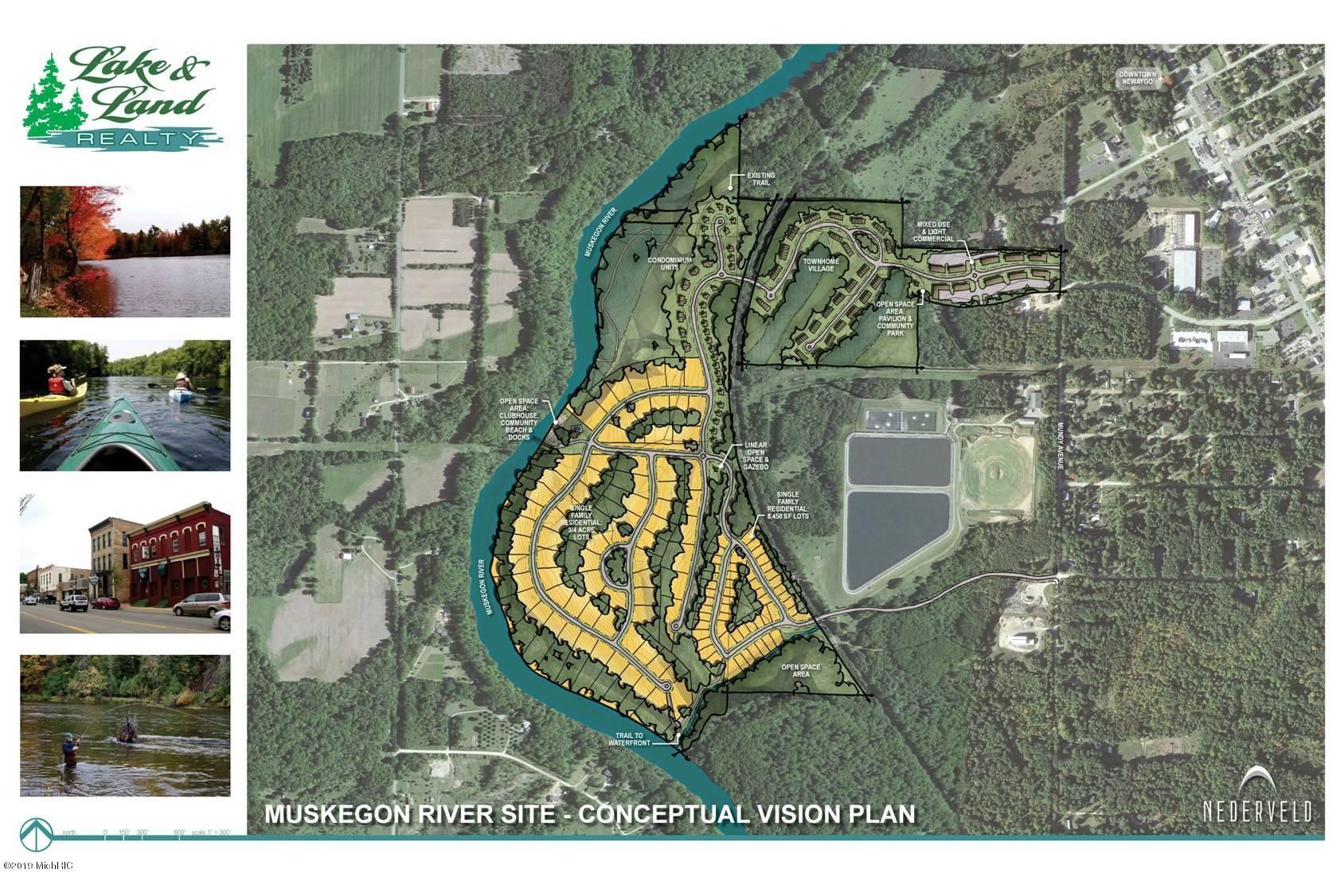 Newaygo, Newaygo County, MI Undeveloped Land, Lakefront Property, Waterfront Property for sale
