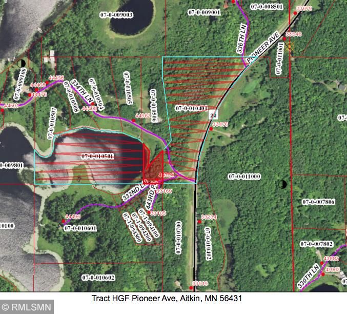 Aitkin, Aitkin County, MN Undeveloped Land, Lakefront Property