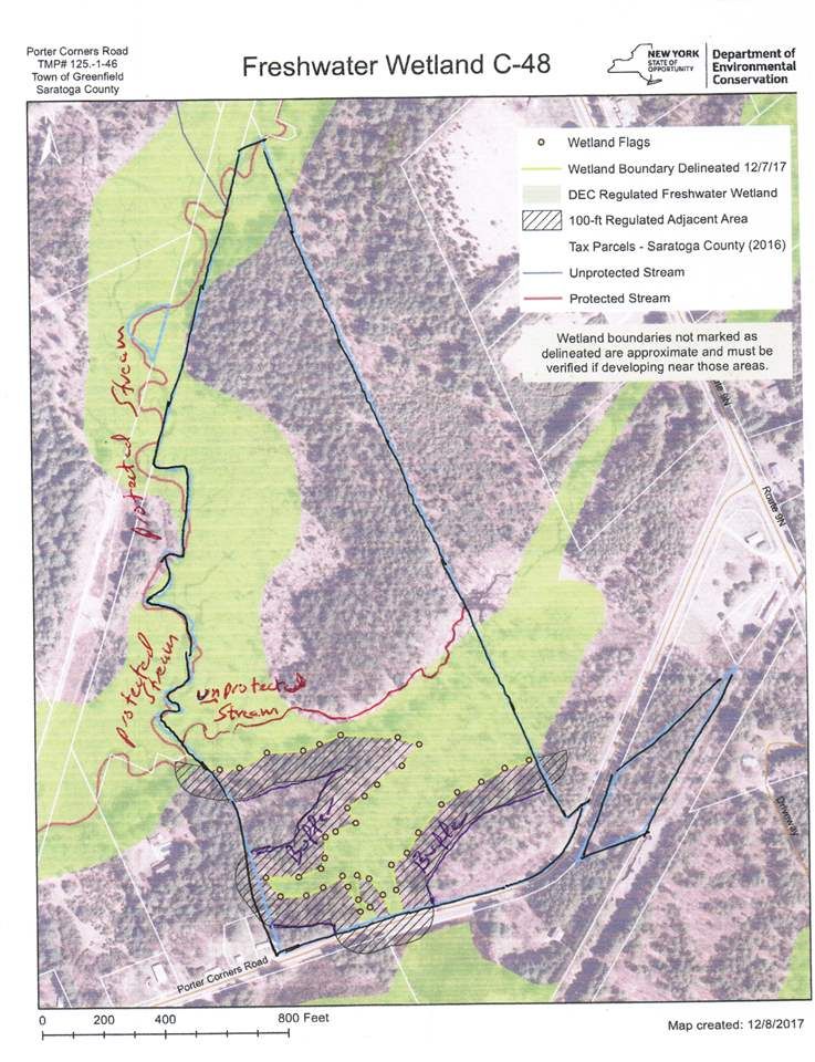 Greenfield, Saratoga County, NY Undeveloped Land for sale Property ID