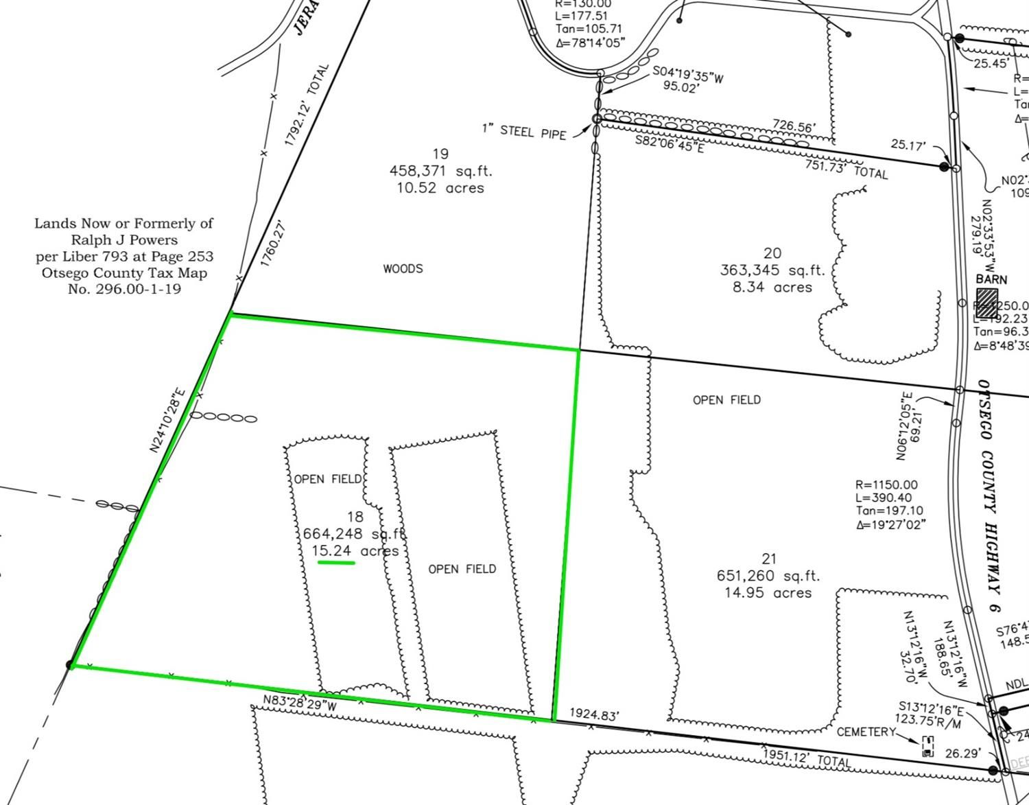 Otego, Otsego County, NY Undeveloped Land for sale Property ID