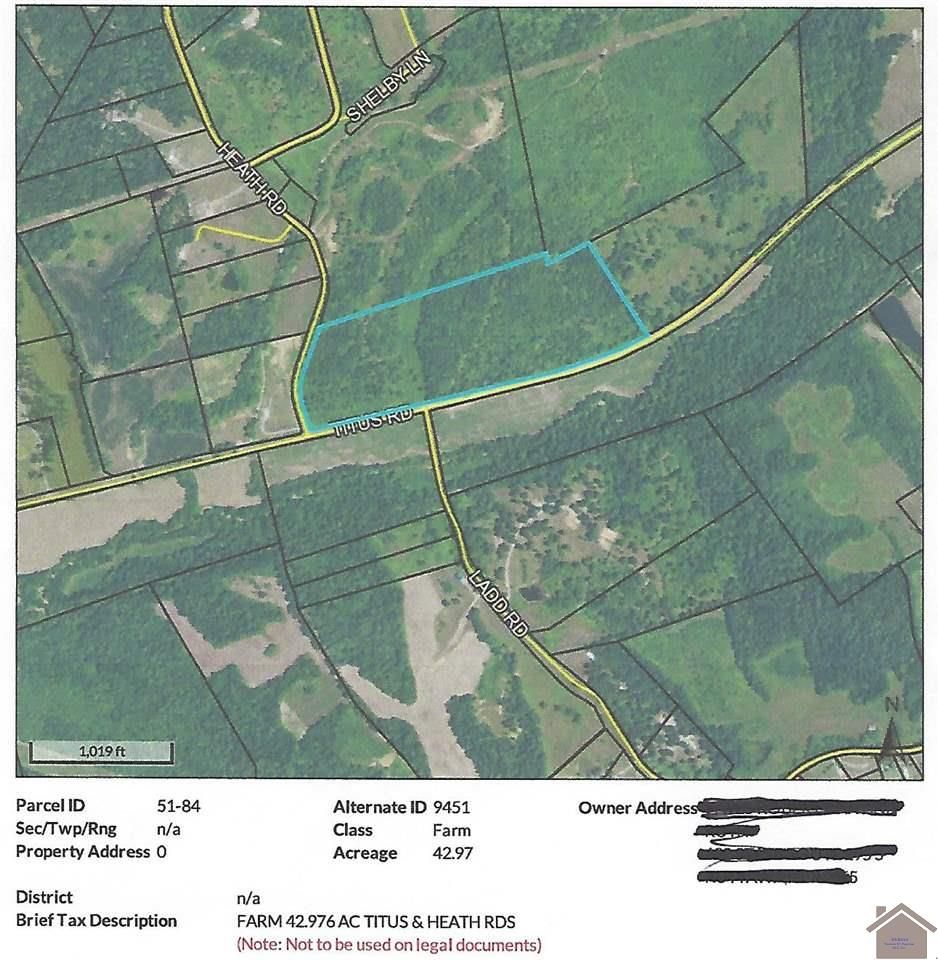 Eddyville, Lyon County, KY Undeveloped Land for sale Property ID