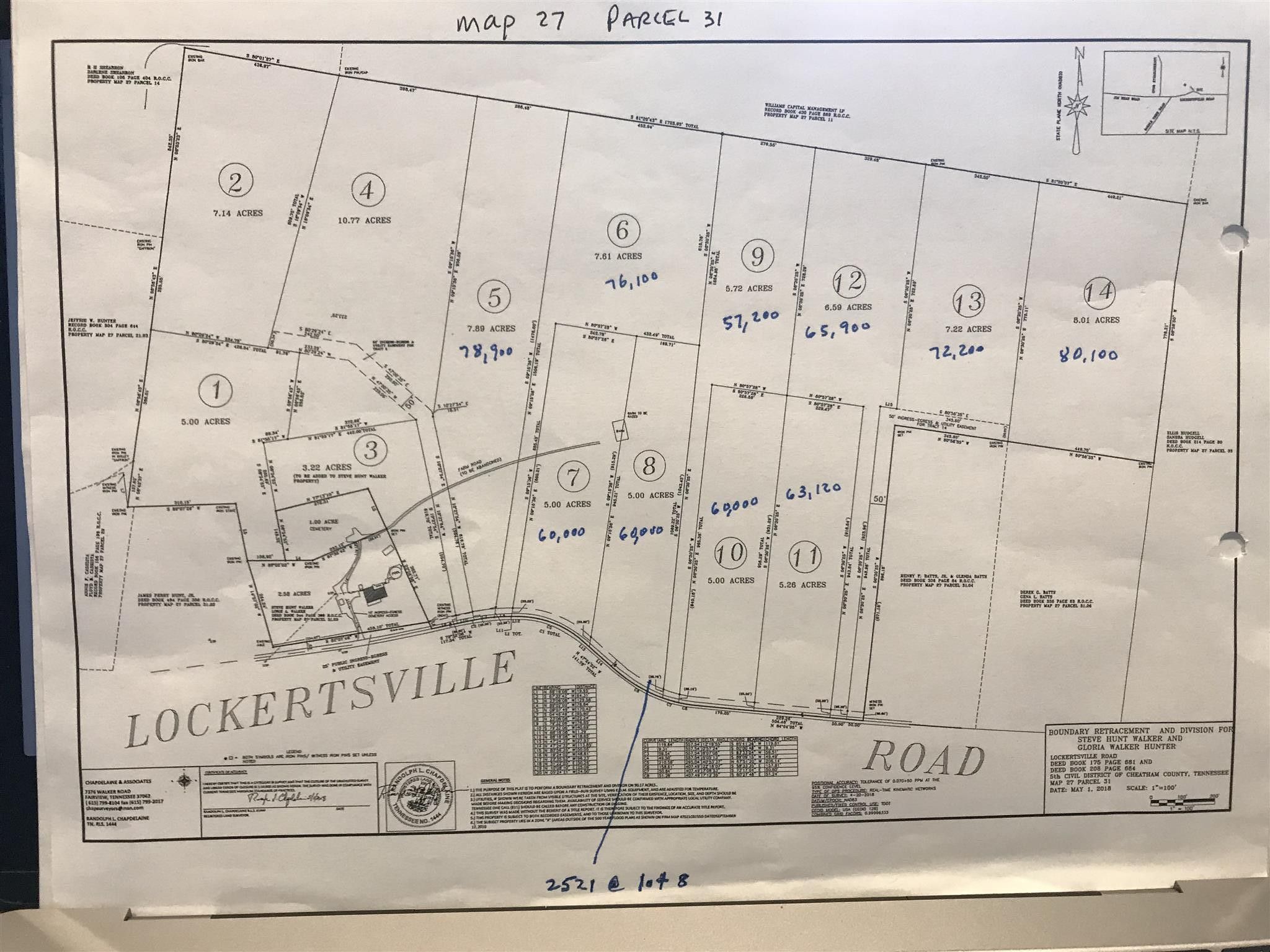 Ashland City, Cheatham County, TN Undeveloped Land for sale Property ID