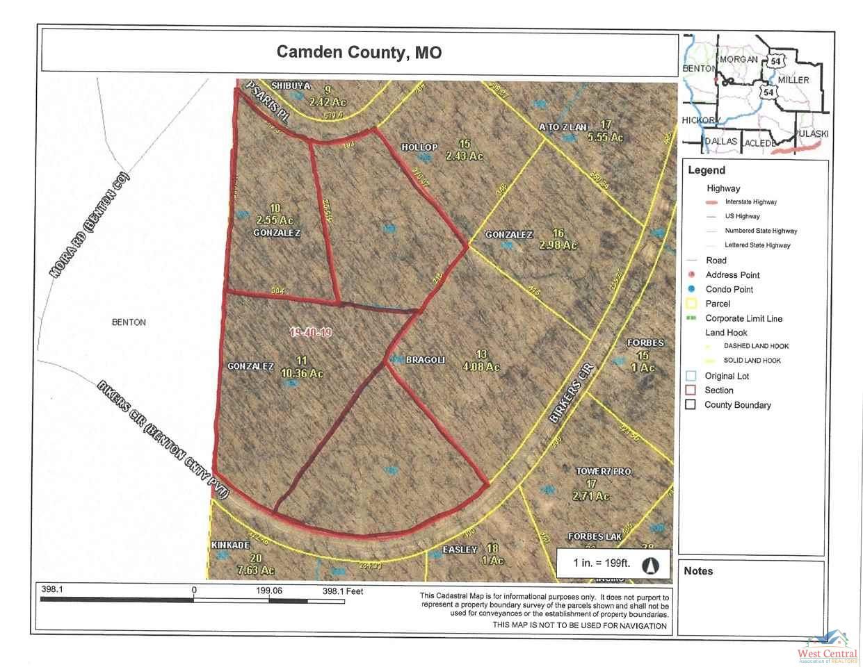 Edwards, Benton County, MO Undeveloped Land for sale Property ID