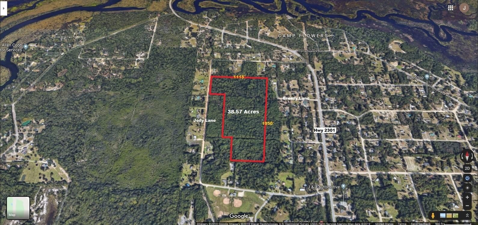 Youngstown, Bay County, FL Undeveloped Land for sale Property ID