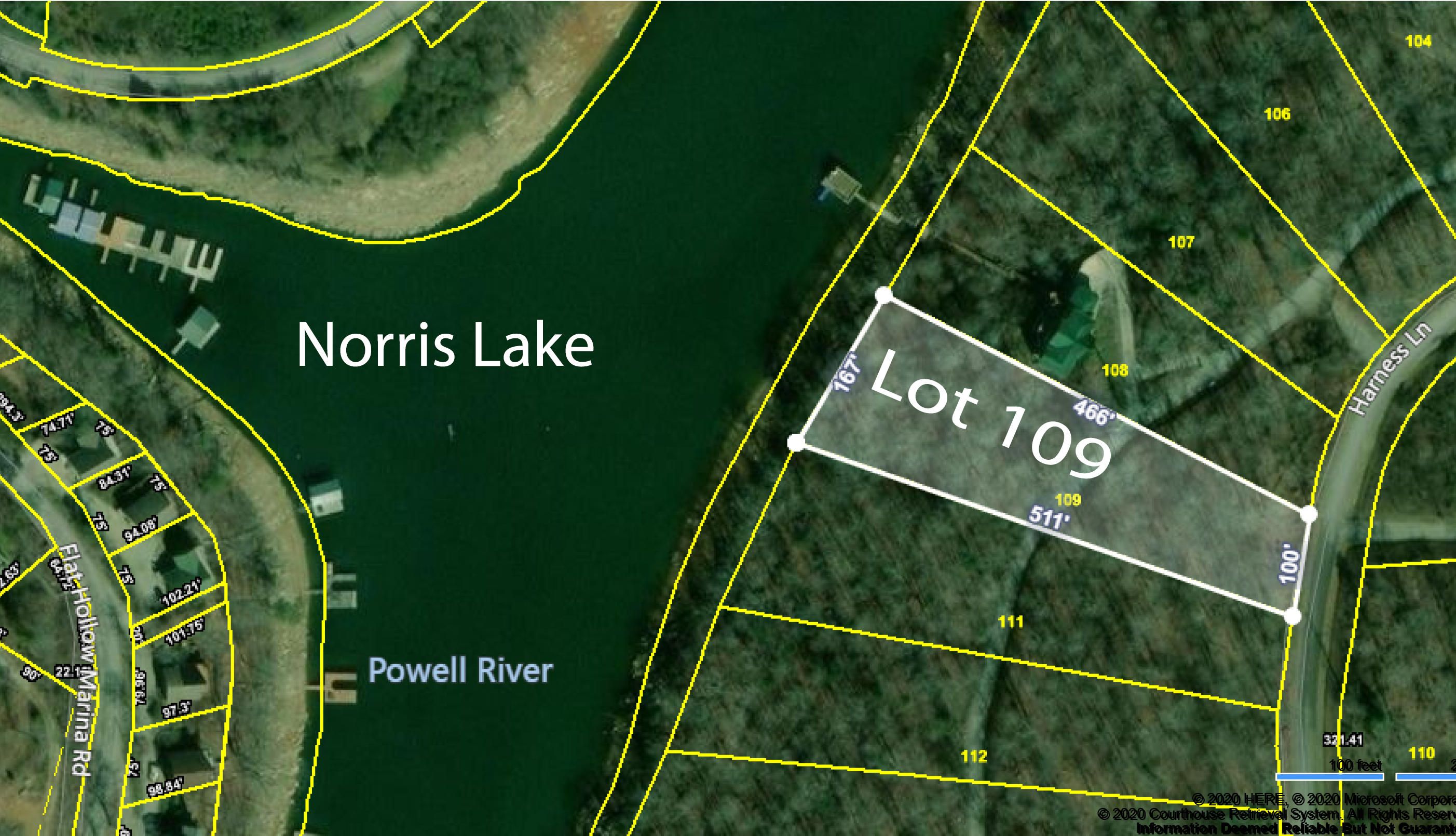 Speedwell, Campbell County, TN Undeveloped Land, Lakefront Property