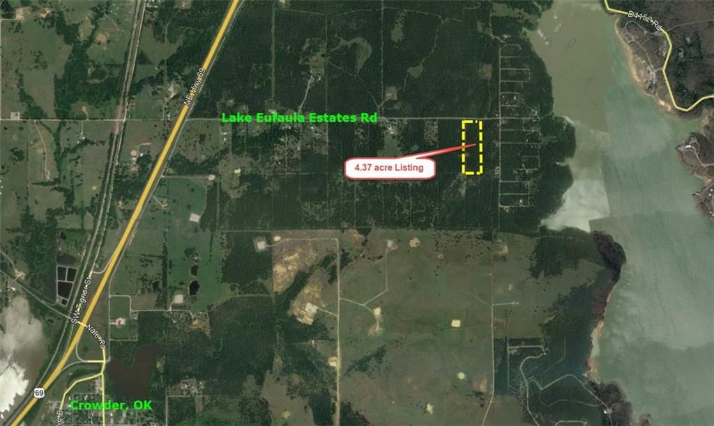 Crowder, Pittsburg County, OK Undeveloped Land, Homesites for sale Property ID 337287199