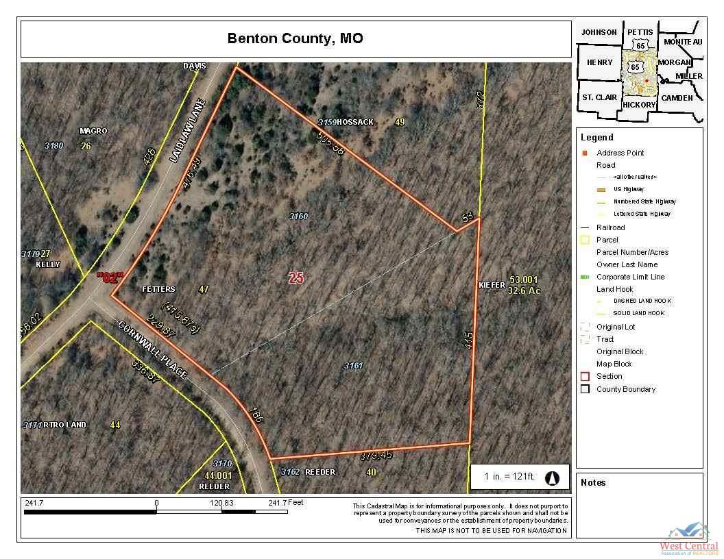 Edwards, Benton County, MO Undeveloped Land for sale Property ID