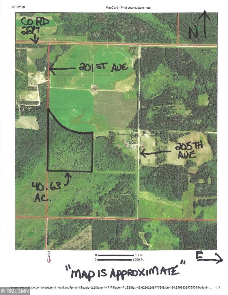 Sebeka, Wadena County, MN Undeveloped Land for sale Property ID
