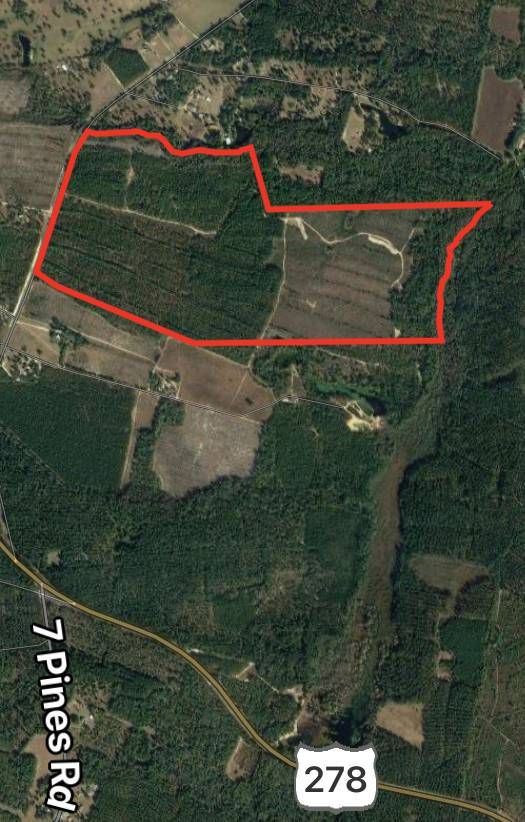 Williston, Barnwell County, SC Undeveloped Land for sale Property ID