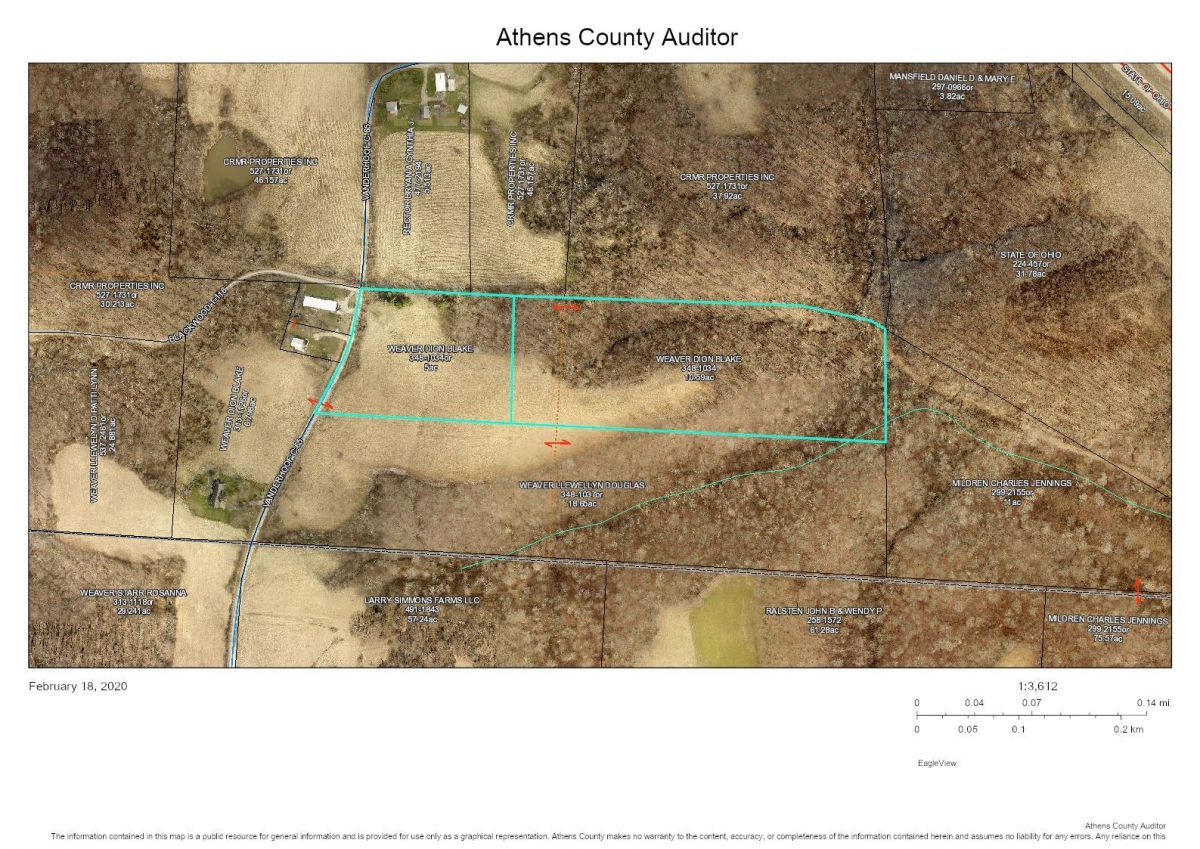 Coolville, Athens County, OH Undeveloped Land for sale Property ID