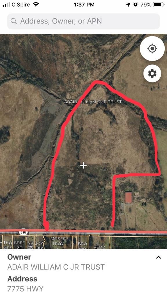 Como, Panola County, MS Undeveloped Land for sale Property ID