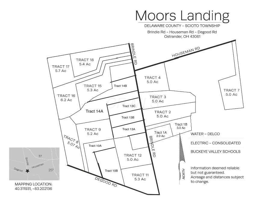 Ostrander, Delaware County, OH Undeveloped Land, Homesites for sale