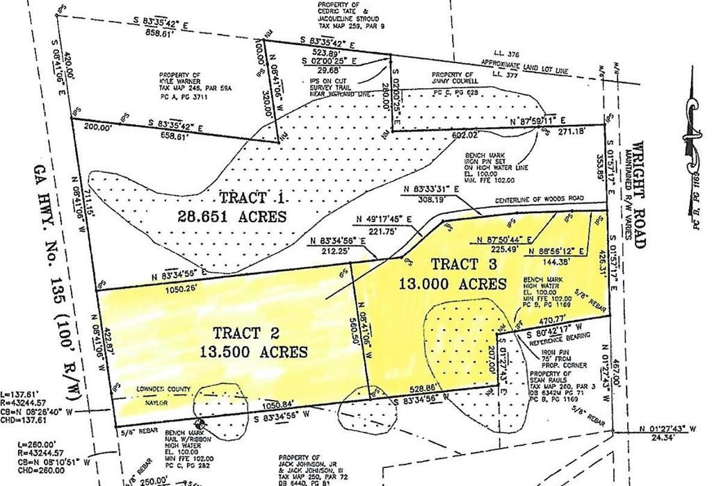 Naylor, Lowndes County, GA Undeveloped Land for sale Property ID