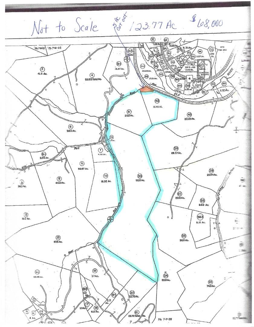 Gassaway, Braxton County, WV Undeveloped Land for sale Property ID
