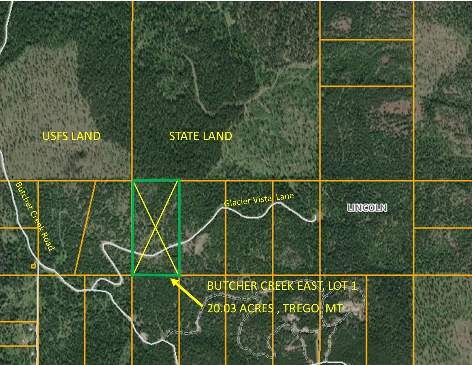 Trego, Lincoln County, MT Undeveloped Land for sale Property ID
