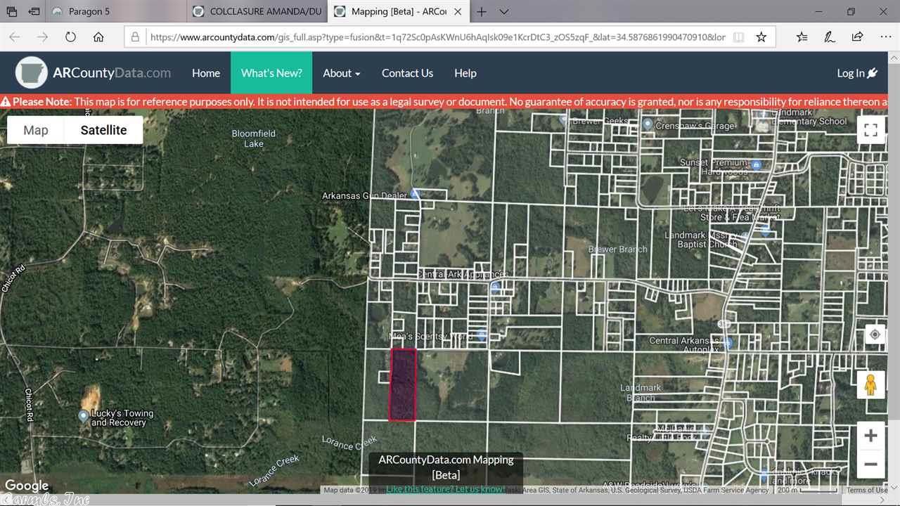 Little Rock, Pulaski County, AR Undeveloped Land for sale Property ID