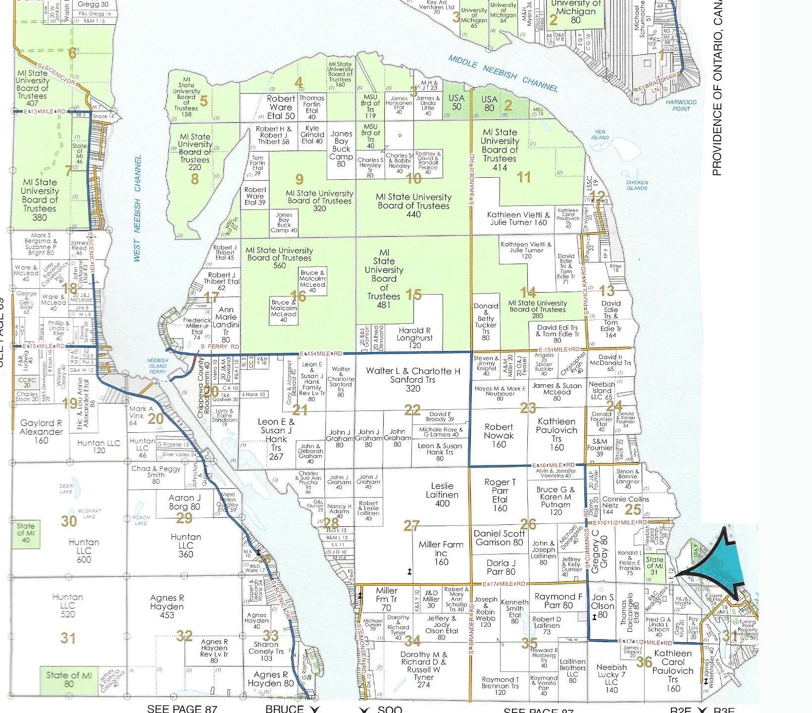 Barbeau, Chippewa County, MI Undeveloped Land for sale Property ID