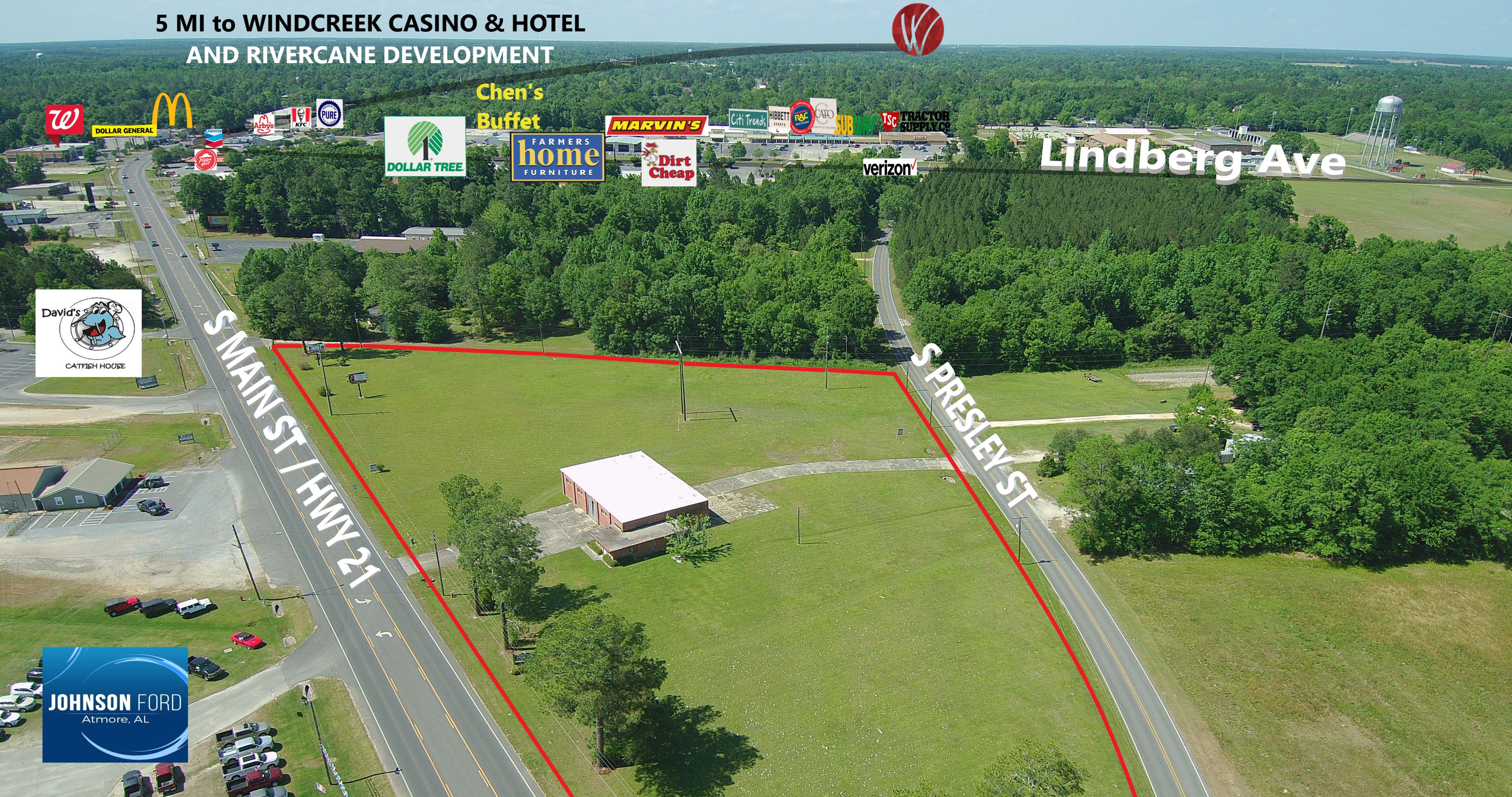 Atmore, Escambia County, AL Commercial Property, House for sale