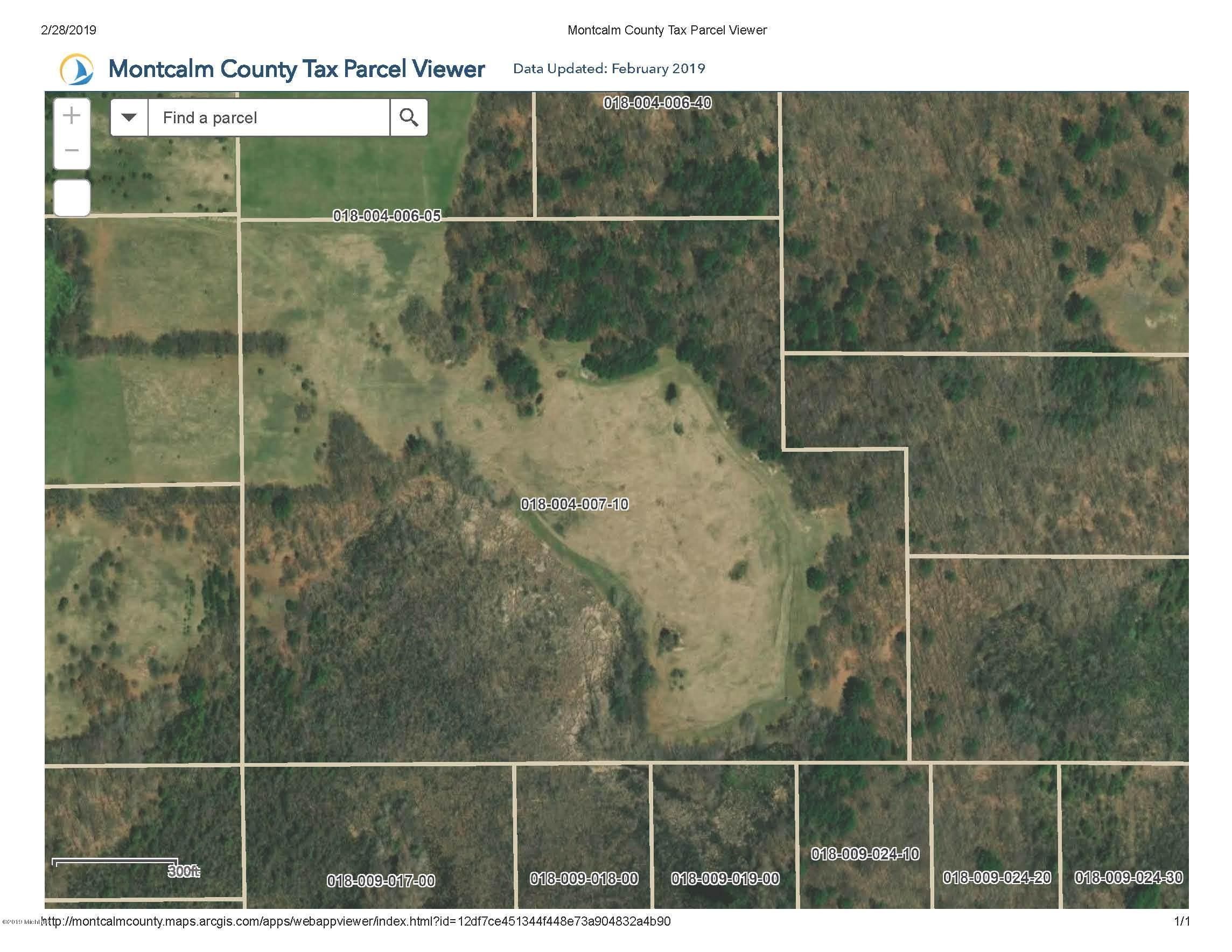 Vestaburg, Montcalm County, MI Undeveloped Land for sale Property ID