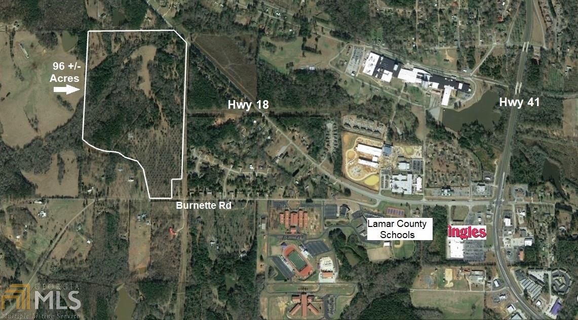 Barnesville, Lamar County, GA Undeveloped Land for sale Property ID