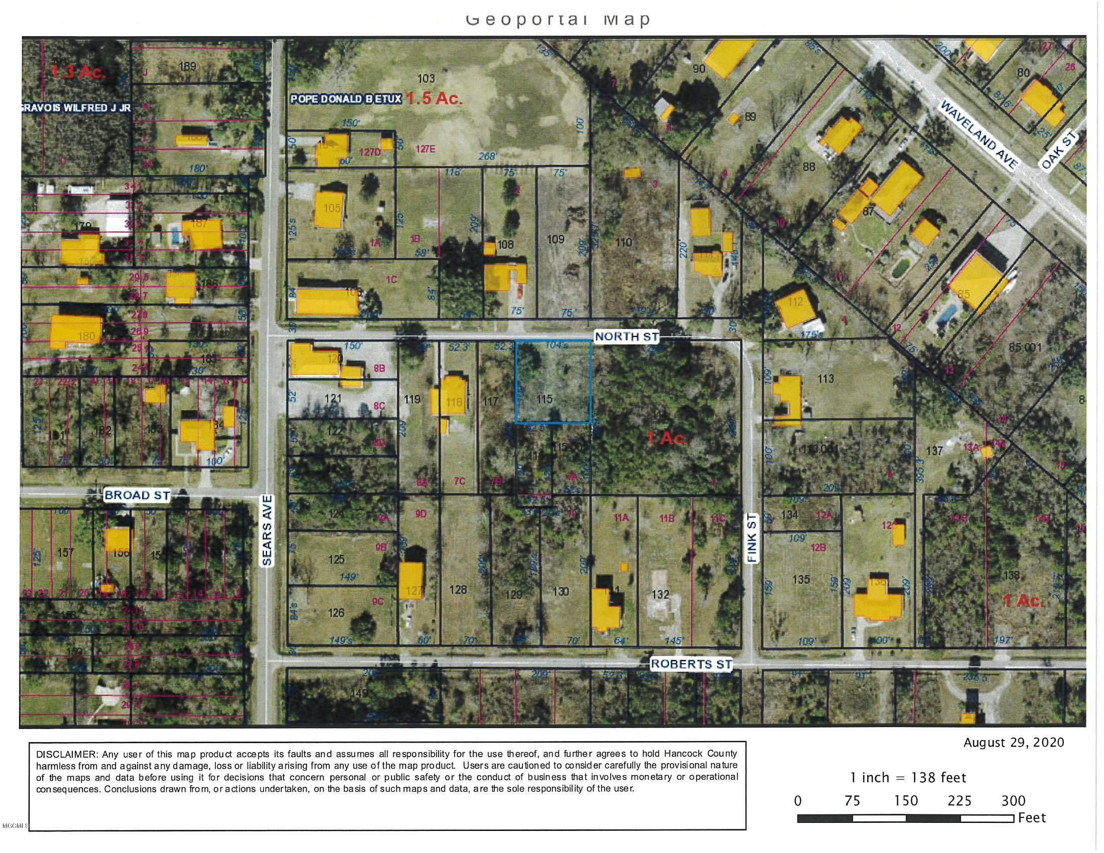 Waveland, Hancock County, MS Undeveloped Land, Homesites for sale