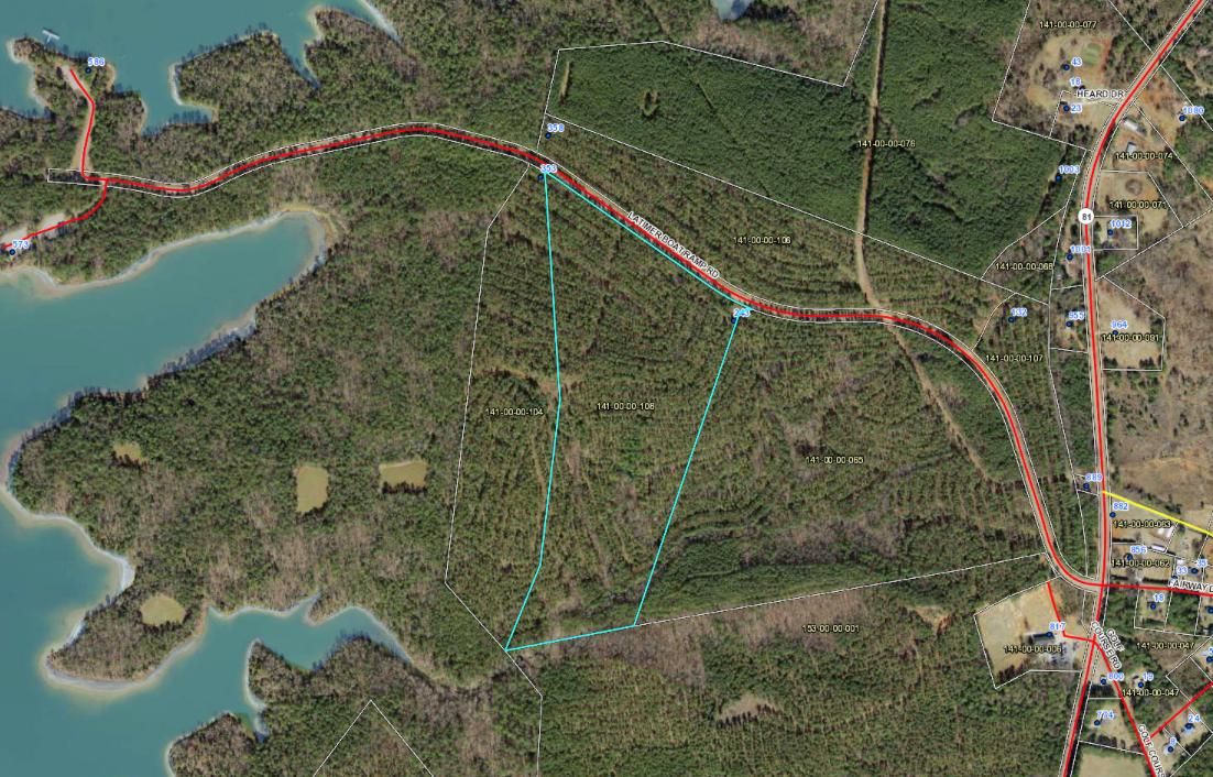 Calhoun Falls, Abbeville County, SC Recreational Property, Hunting Property for sale Property ID