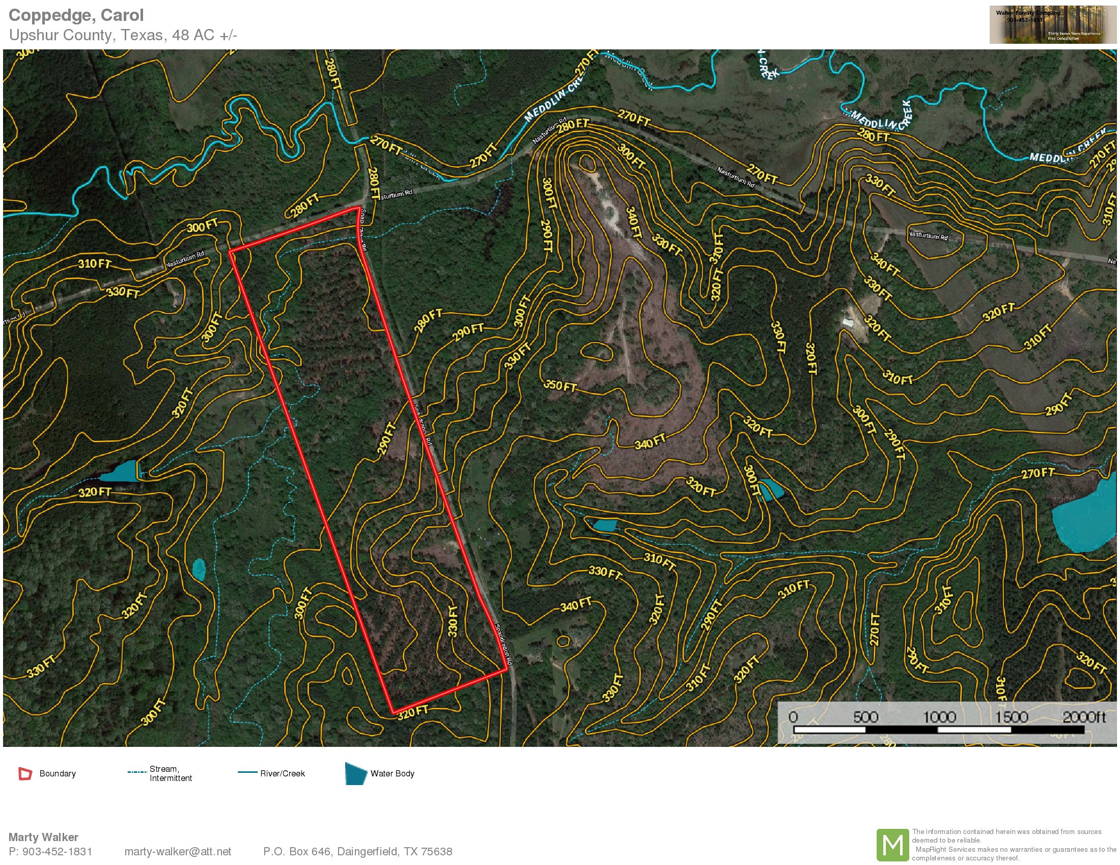 Ore City, Upshur County, TX Recreational Property, Timberland Property