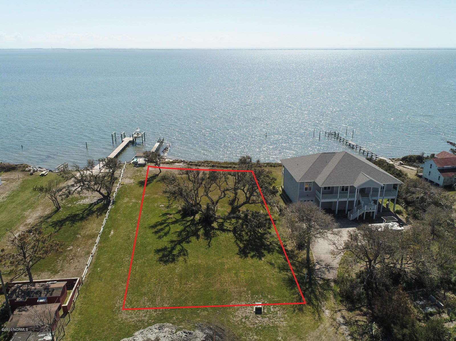 Harkers Island, Carteret County, NC Undeveloped Land, Lakefront