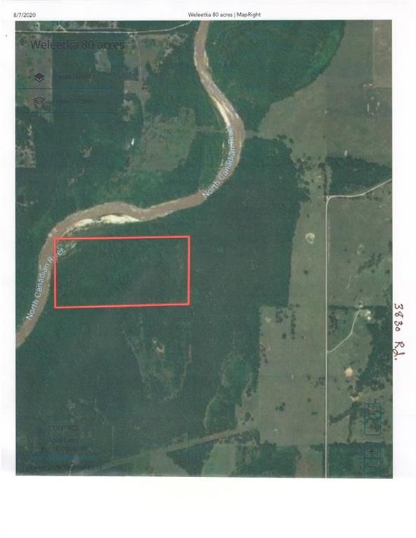 Weleetka, Okfuskee County, OK Undeveloped Land for sale Property ID