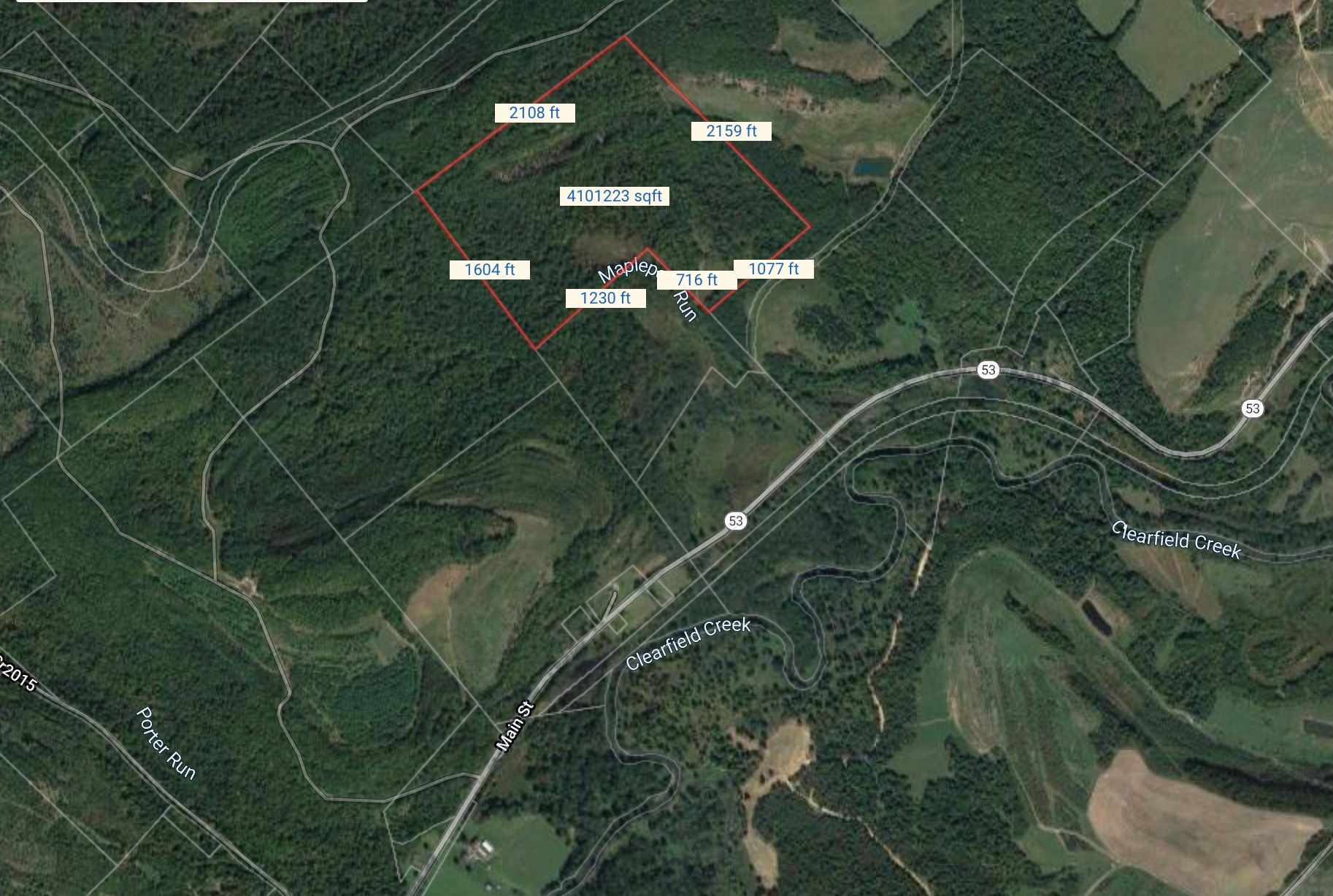 Bigler, Clearfield County, PA Undeveloped Land for sale Property ID