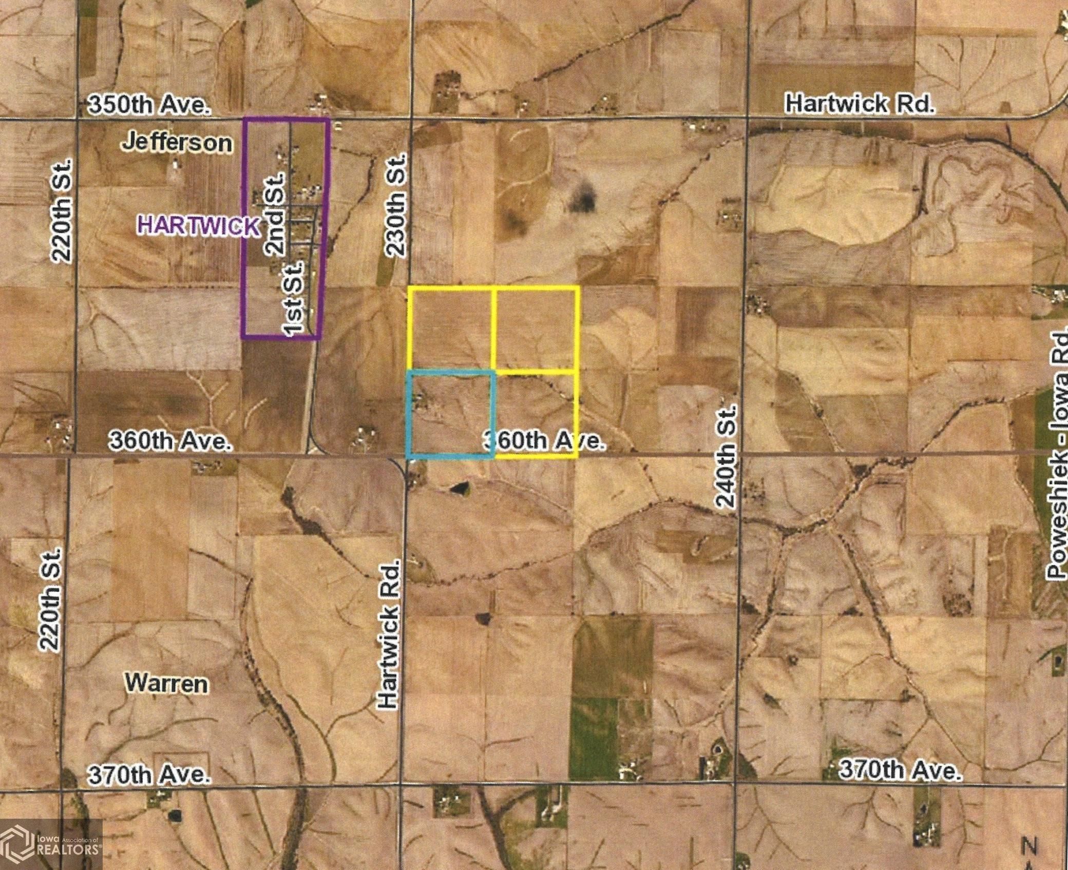 Hartwick, Poweshiek County, IA Farms and Ranches for sale Property ID