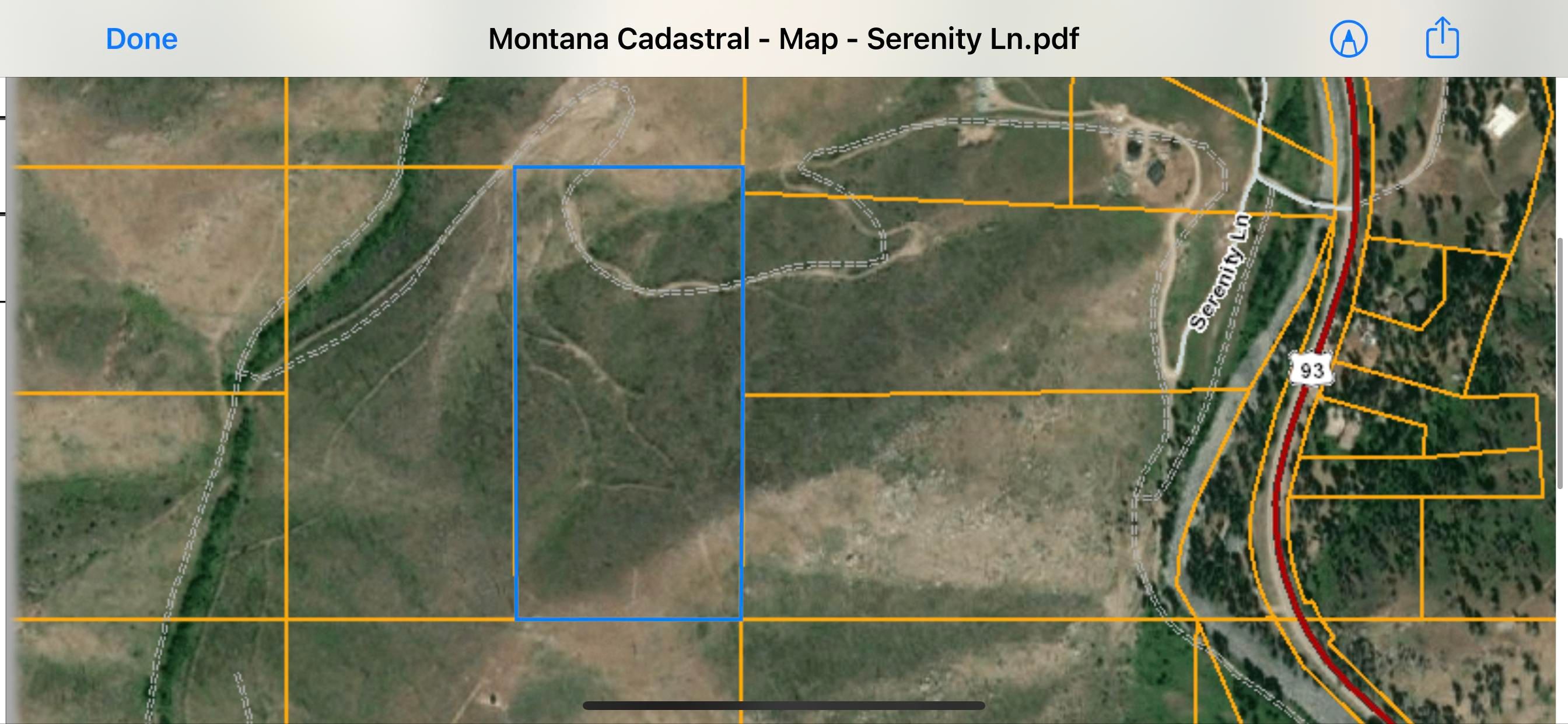 Darby, Ravalli County, MT Undeveloped Land for sale Property ID