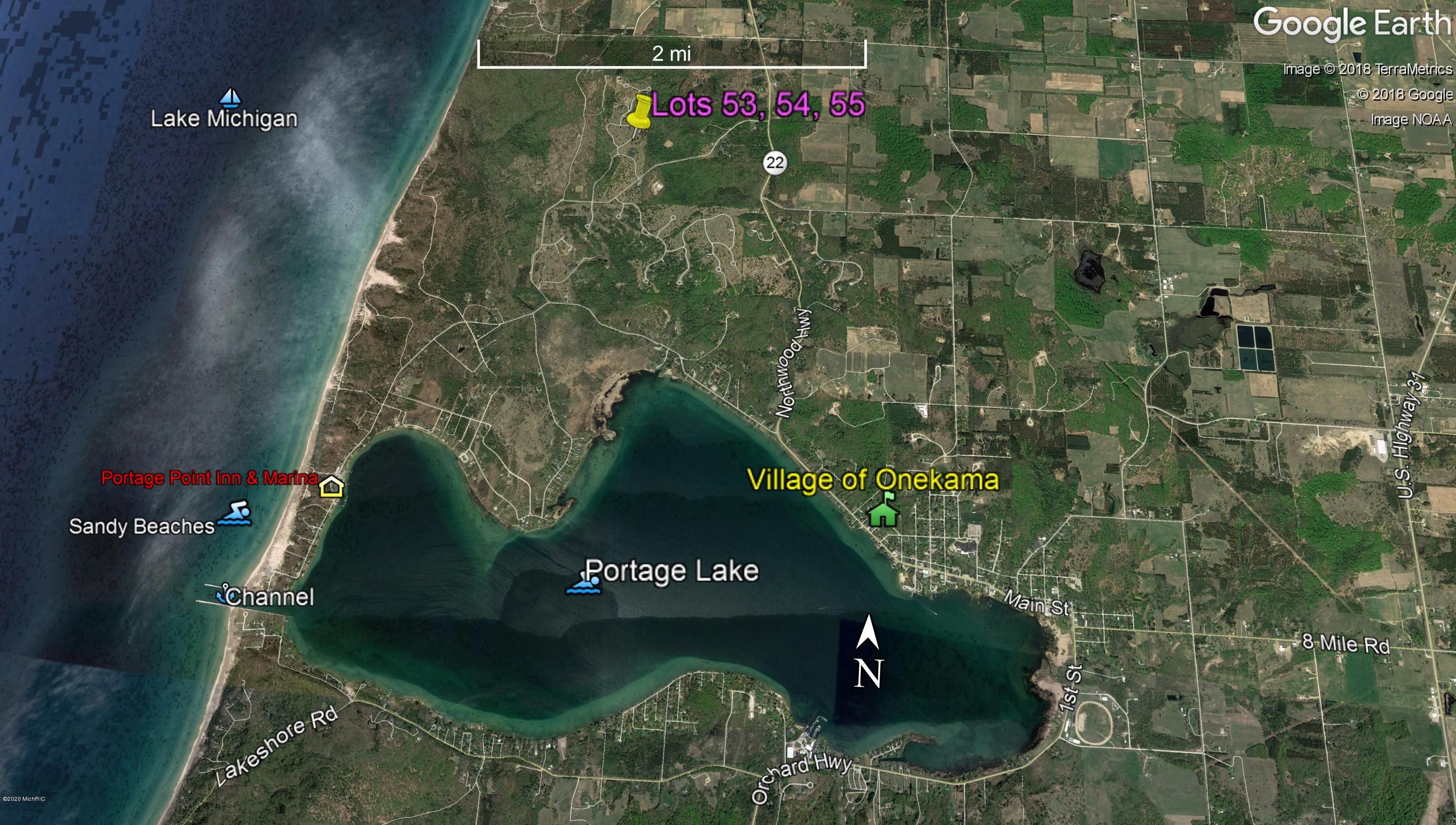 Onekama, Manistee County, MI Undeveloped Land, Homesites for sale