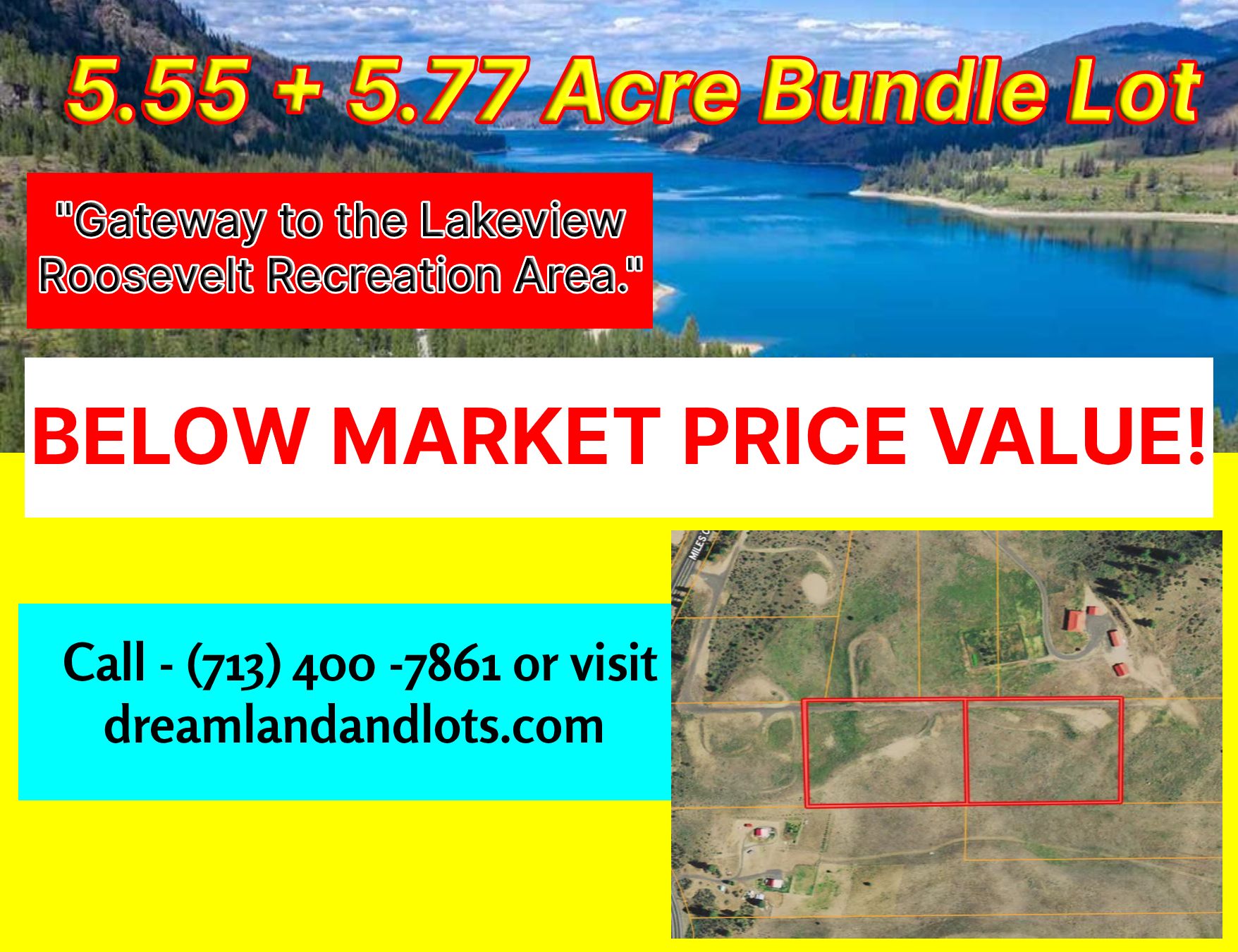Davenport, Lincoln County, WA Recreational Property, Undeveloped Land