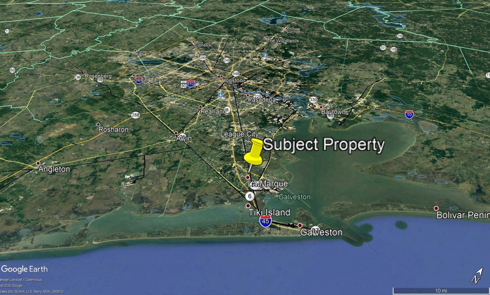 Texas City, Galveston County, TX Recreational Property, Undeveloped