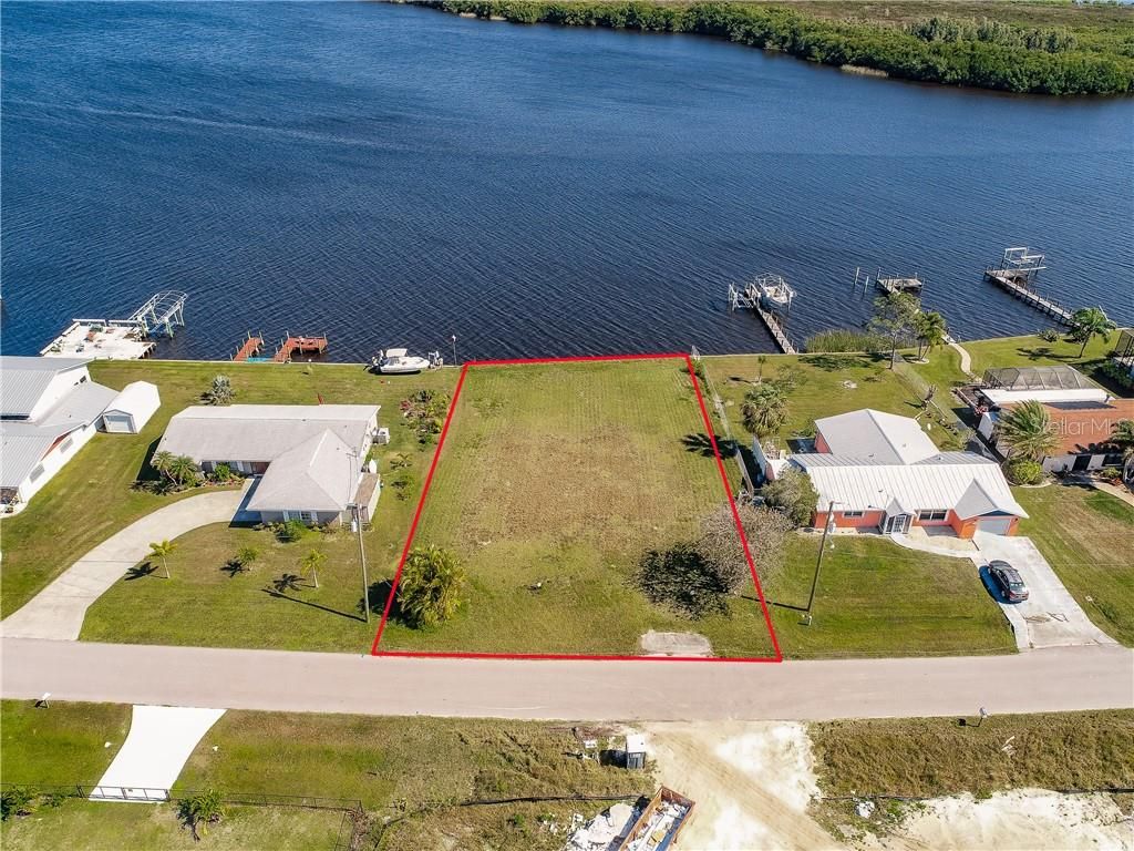 Punta Gorda, Charlotte County, FL Undeveloped Land, Lakefront Property